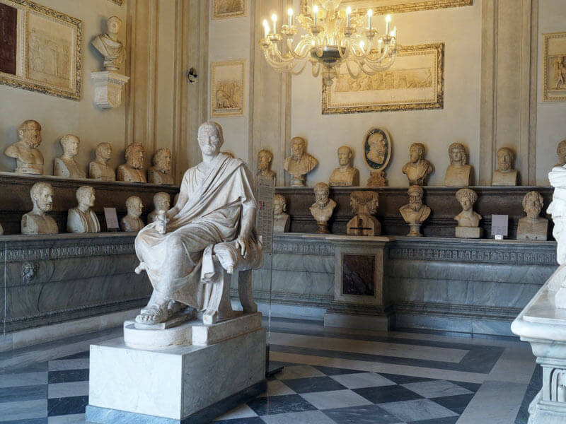 Capitoline-Museums-in-Rome-Sculptures