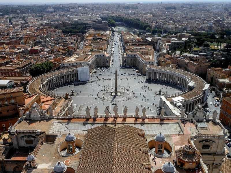 View-on-Rome-dome-St-Peters