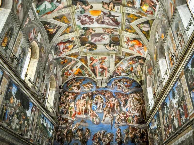 Sistine Chapel famous ceiling