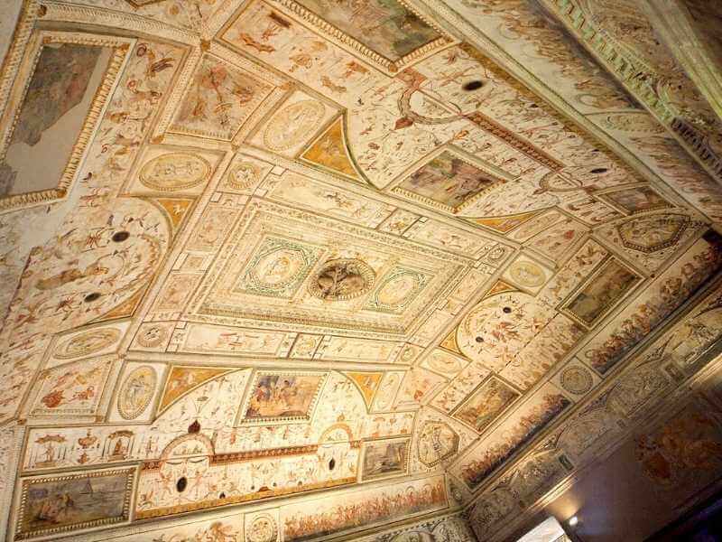 Castel Sant'Angelo ceiling decoration
