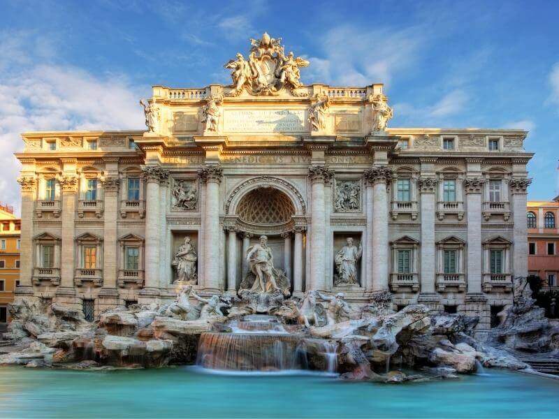 Trevi-Fountain-Rome Italy
