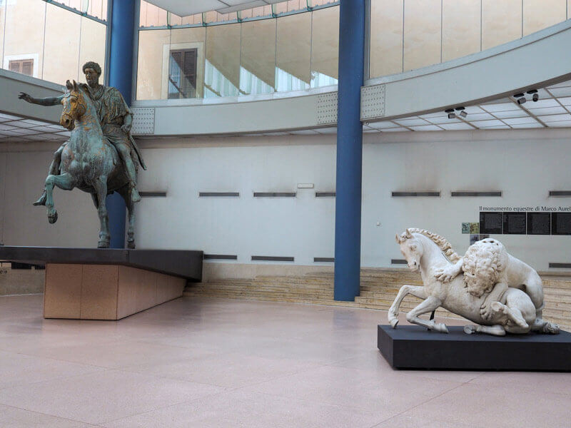 Capitoline Museums-Statue-of-Emperor-Aurelius