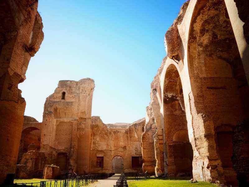 Ruins-of-the-Antique-Therme Caracalla