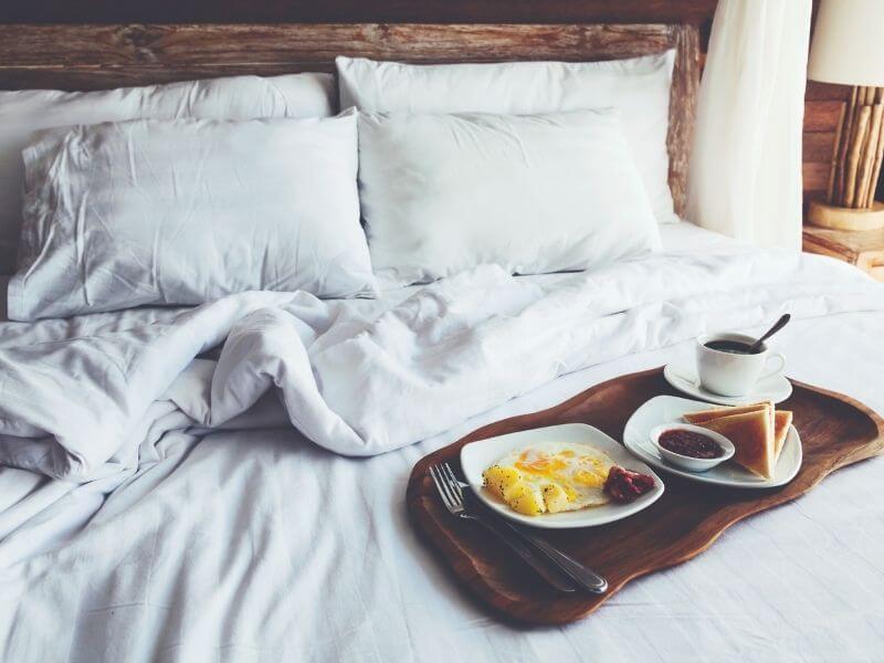 Breakfast Hotel room in Rome