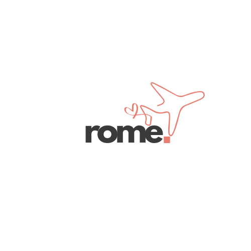 Simple Line Minimalist Plane Travel Business Logo