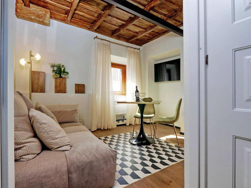 Restart-Accommodations-Rome-Living-Room
